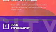 Infographic: Eight New Graphic Design Trends That Will Take Over 2017 - DesignTAXI.com