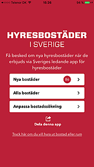 Välkommen till Hyresbostäder i Sverige!