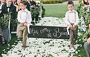 How to Involve Kids in your Wedding | A Web Not to Miss