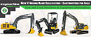 Sell or Buy Excavator - Used & New Hand Excavators for Sale