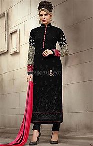 Straight Suit Design Pakistani Salwar Kameez Online Boutique Style