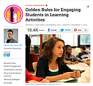Golden Rules for Engaging Students in Learning Activities
