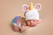 Unicorn Newborn Outfit, Photo Prop, Newborn Photography Prop, Crochet Newborn Outfit, Handmade, Newborn Outfit