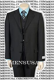3 Piece Black Suit to Enhance Your Overall Appearance