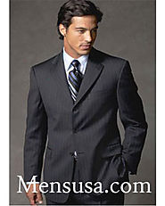 Get Mens Pinstripe Suit At Affordable Rates