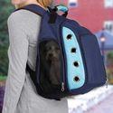Zanies Casual Canine ZA4512 19 Ultimate Backpack Carrier, Blue