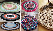 Tapete de crochê um artesanato muito conhecido em diversas aplicações.