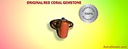 100% Genuine Red Coral or Munga Gemstone Ring by AstroDevam.com