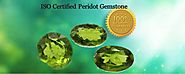 Lab & ISO Certified Peridot Gemstones by AstroDevam.com