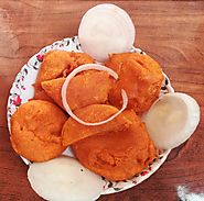 onion bhaji recipe, how to make crispy onion bhaji, Onion Fritters Recipe