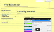 Notability Tutorials - iPad Resources