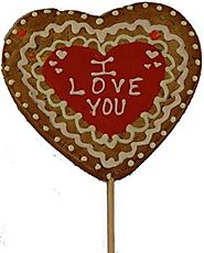 149656 Giant Heart Valentines Cookie Pop Personalized