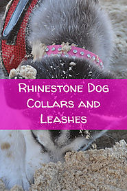 Rhinestone Dog Collars and Leashes - Great Gift Ideas