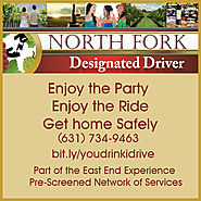 You Drink, They Drive! Enjoy a SAFE New Year's Eve with North Fork Designated Driver