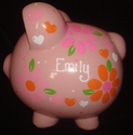 Personalized Piggy Banks for Girls