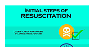 Initial Steps of Resuscitation - Infogram, charts & infographics