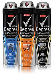 Degree Men Dry Spray antiperspirants and Deodorant Review