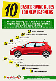 10 Basic Driving Rules For New Learners