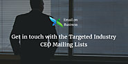 CEO Mailing Lists | CEO Email List - Chief Executive Officers Lists