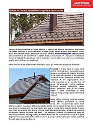 Metal Roofing Gold Coast Provides Best Services in Australia
