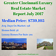 July 2017 Greater Cincinnati Luxury Real Estate Market Information