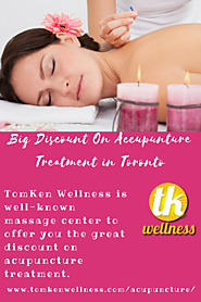 Big Discount On Acupuncture Treatment in Toronto