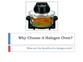 Why choose a halogen oven