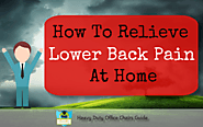 How To Relieve Lower Back Pain At Home