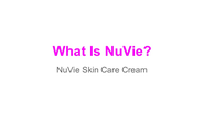 What is NuVie