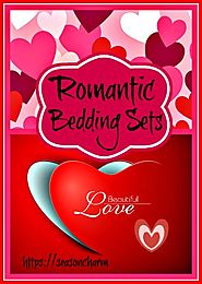 Romantic Bedding Sets - Hearts And Roses Bedding • Holiday Décor – Season Charm