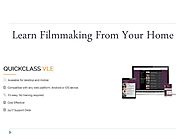 Learn Filmmaking From Your Home