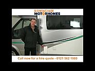 Motorhome hire and campervan rental Birmingham - Call 0121 562 1980