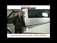 Motorhome hire and campervan rental South West - Call 01392 690019