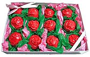 149652 Cake Truffles Rose Design Gift Box Of 12