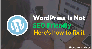 WordPress Is Not SEO Friendly. Here's how to fix it.