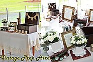 Vintage Props Hire for Weddings and Events