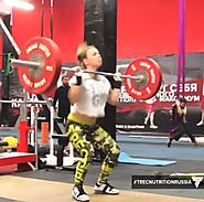 Trec Nutrition Russia - Trecgirls' heavy lifting