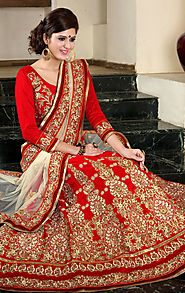 Indian Designer bridal lehenga choli and saree at Fashionothon for wedding festival 2017 to 2020