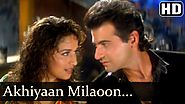 akhiyaan milaoon kabhi | Raja (1995) | Madhuri Dixit & Sanjay Kapoor