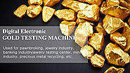 Gold-testing-machine