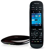 Logitech Harmony Ultimate All in One Remote with Customizable Touch Screen and Closed Cabinet RF Control, works with ...