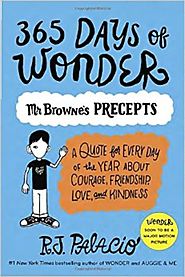 365 Days of Wonder: Mr. Browne's Precepts Paperback – August 30, 2016