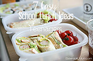 7 Easy School Lunch Ideas for Teenagers