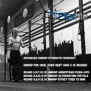 Advanced AMRAP strength workout - Fits-Me workouts.