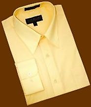 Latest Collection Of Bright Yellow Dress Shirt For Men