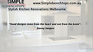 Stylish Kitchen Renovations Melbourne