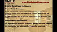 Granite Benchtops Melbourne