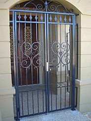Wrought iron doors at Wroughtironfactory