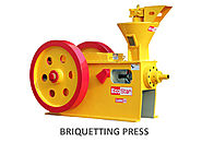 Buy Biomass Briquette Machine | Briquetting Press - EcoStan