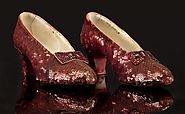 #4- Original Ruby Slippers from the Wizard of Oz $612,000